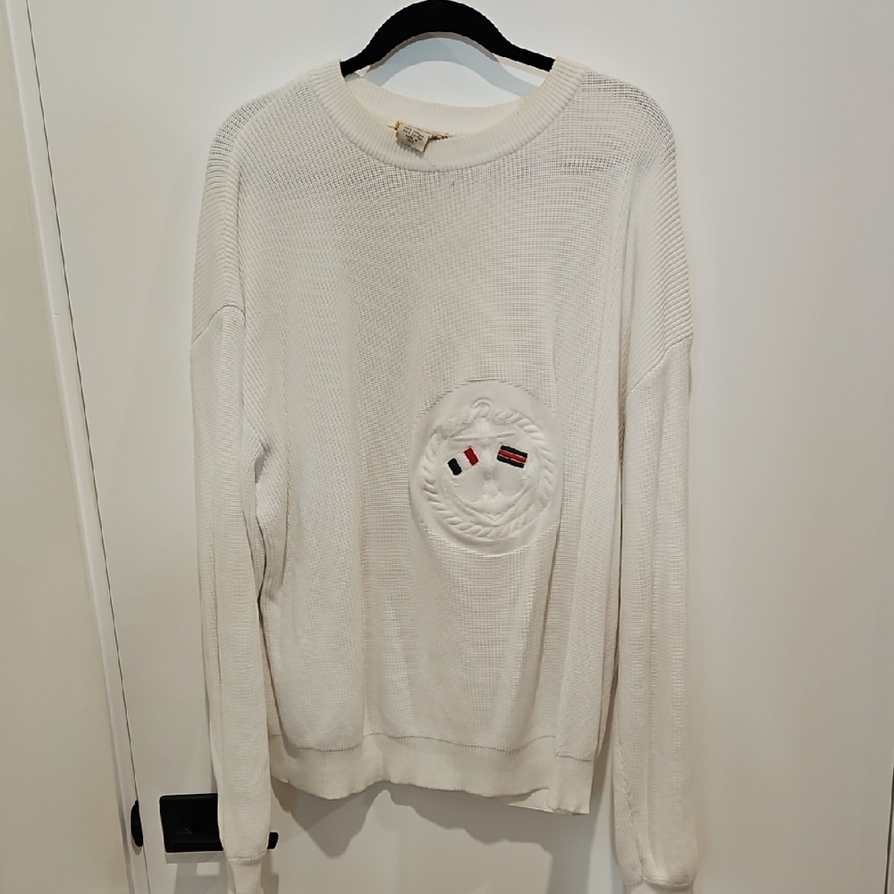 Gucci White Crewneck Men's Sweater